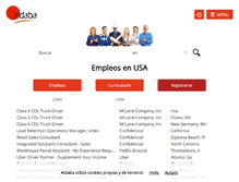 Tablet Screenshot of aldaba.com